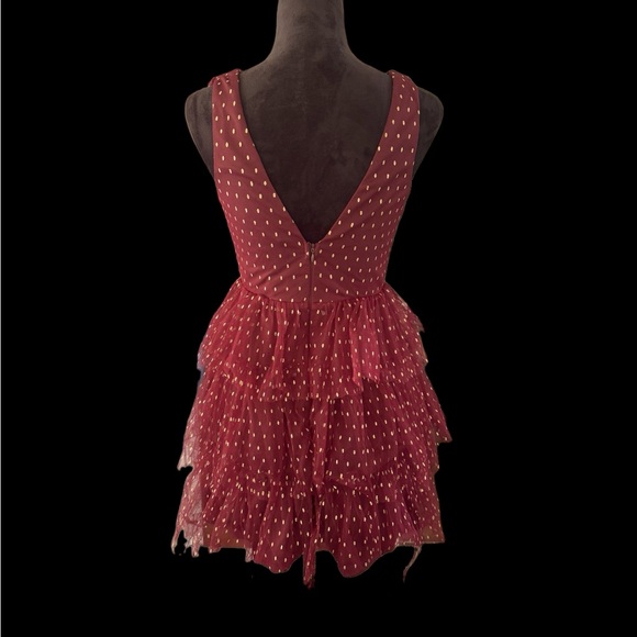 NWT Lulu’s Tiered Party Dress - Picture 4 of 14